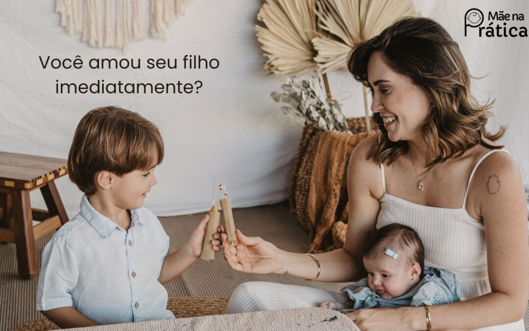 Você amou seu filho imediatamente? Marina Marquez